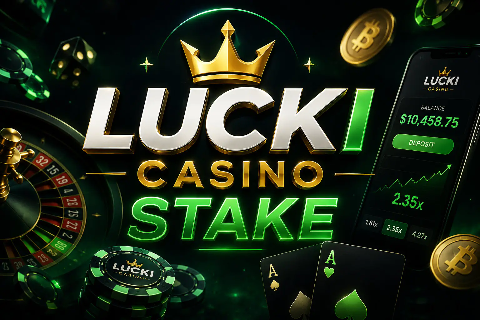 LUCKI CASINO STAKE EN CRYPTO GAMEPLAY